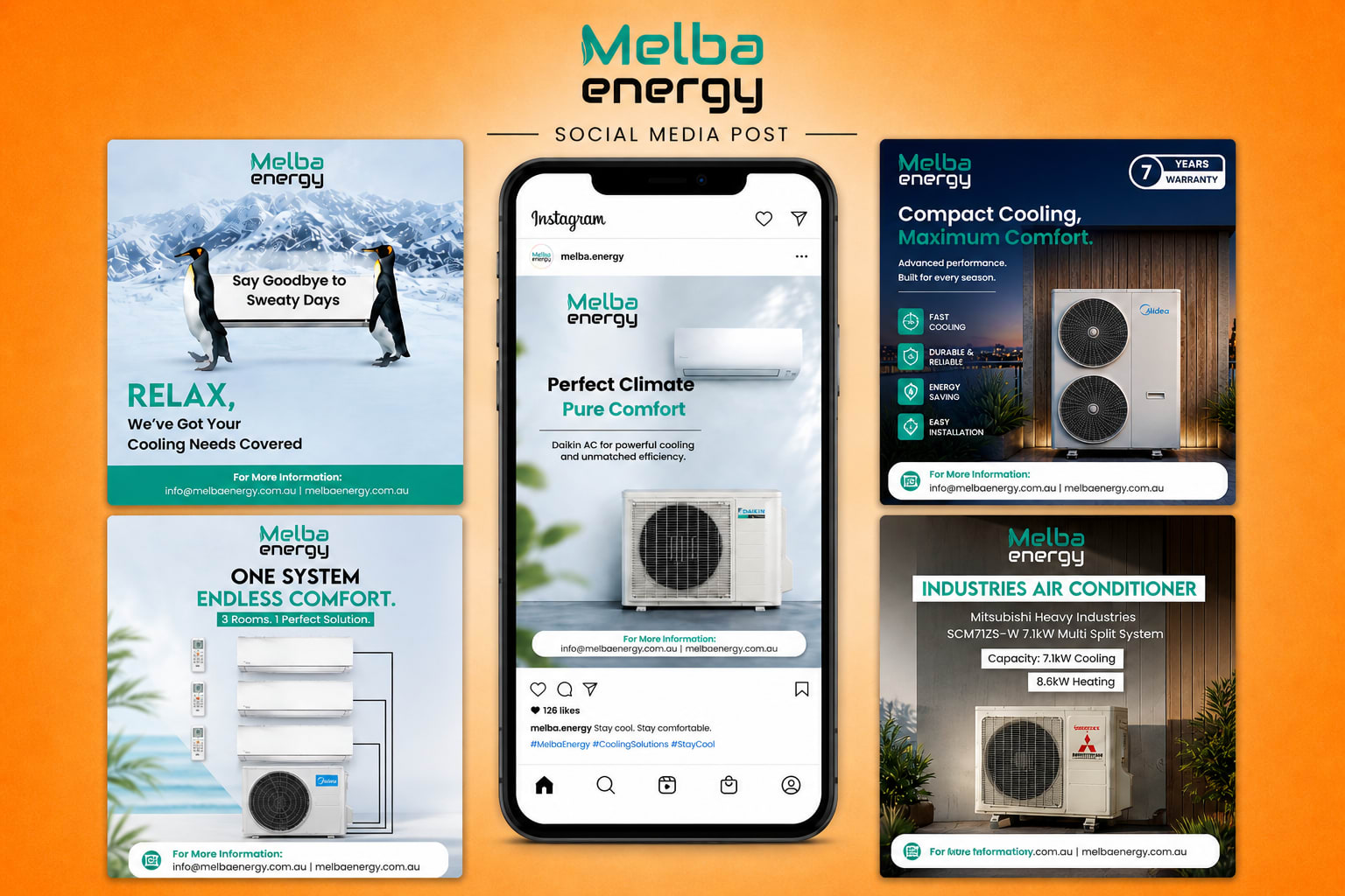 Melba Energy – Social Media Marketing creative 1