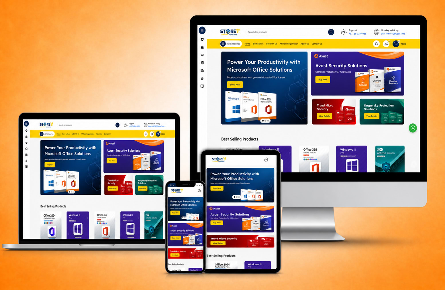 Cybertronix E-commerce Store