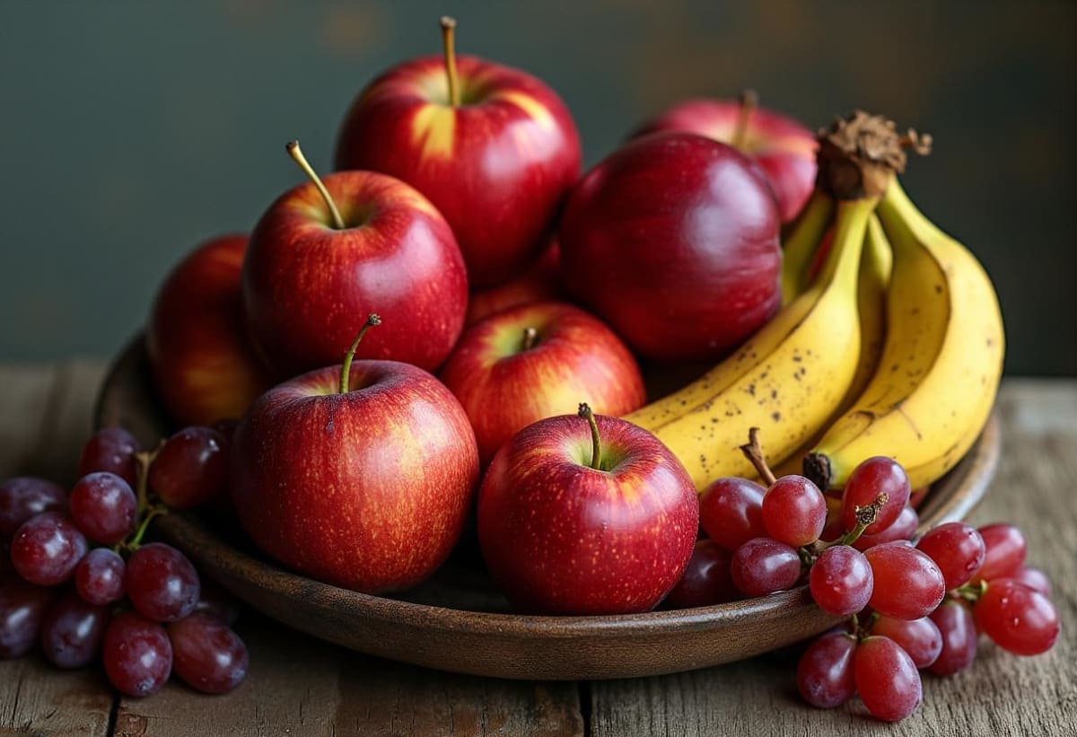 Postcrest realistic fruit still-life