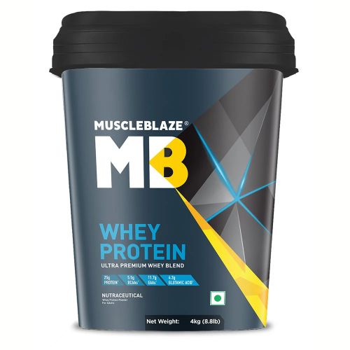 MuscleBlaze Whey Protein Chocolate 4kg