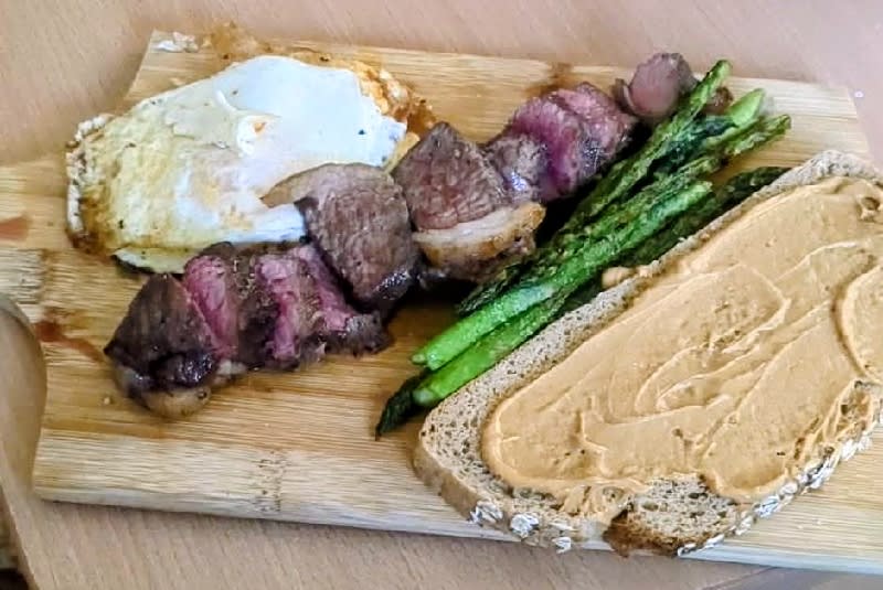Steak and Eggs Breakfast Board