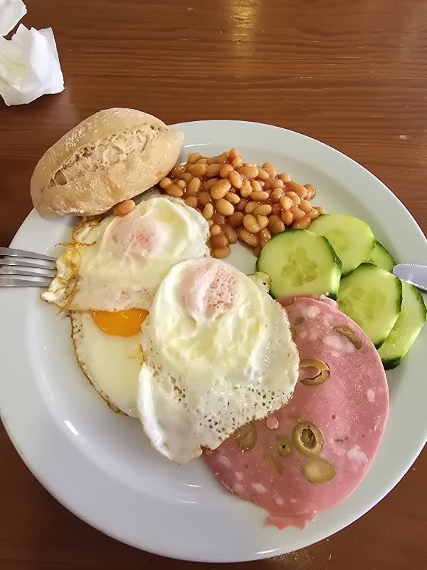 Mediterranean Style Breakfast Plate