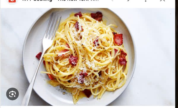 Classic Spaghetti alla Carbonara