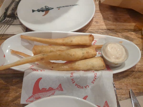 Gambas Rebozadas (Spanish Crispy Shrimp Twisters)