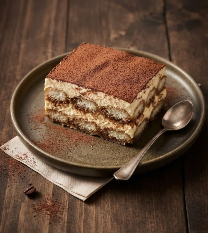 Classic Italian tiramisu