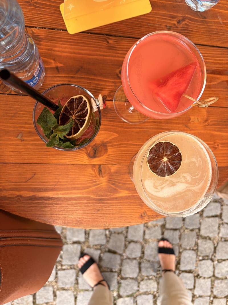Watermelon martini