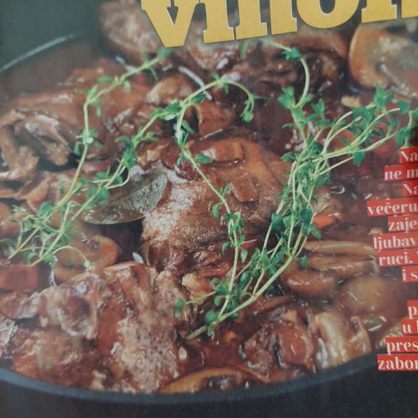 Classic Coq au Vin with Mushrooms and Fresh Thyme