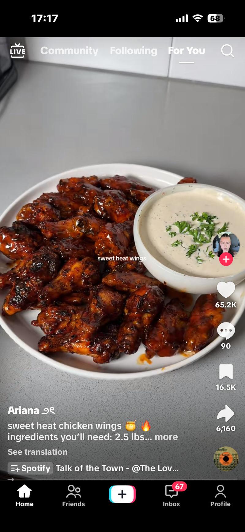 Ailes de Poulet Sweet Heat