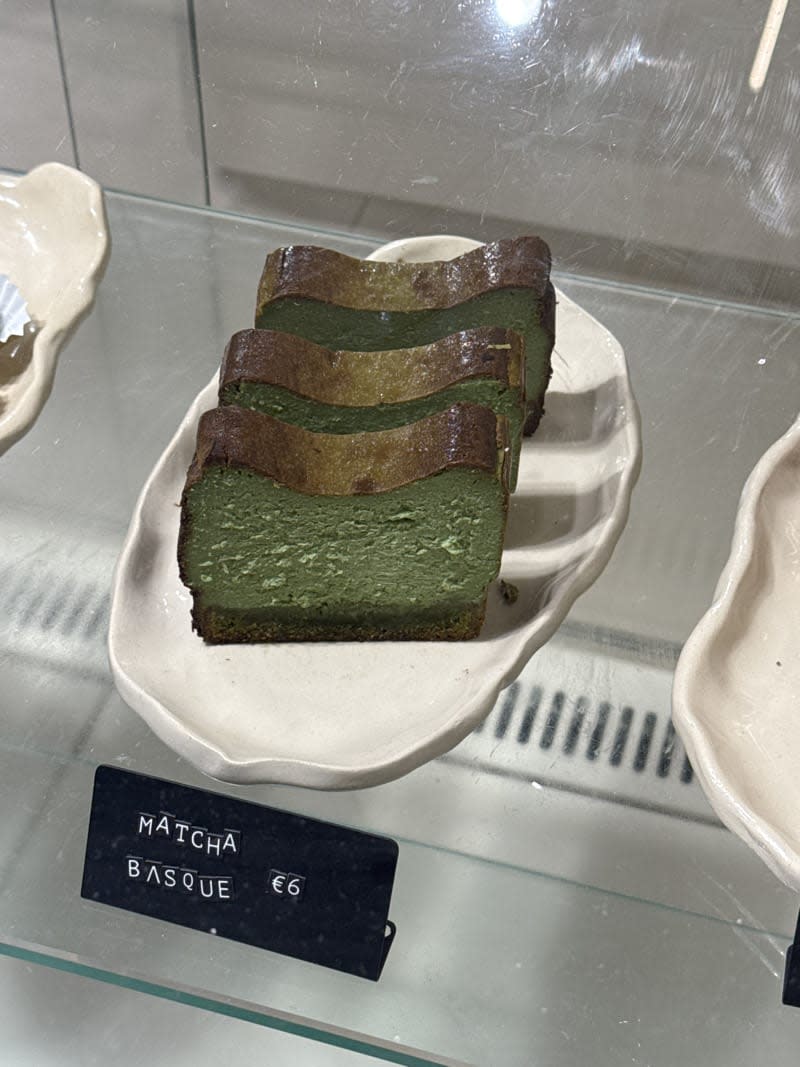 Matcha Basque Burnt Cheesecake
