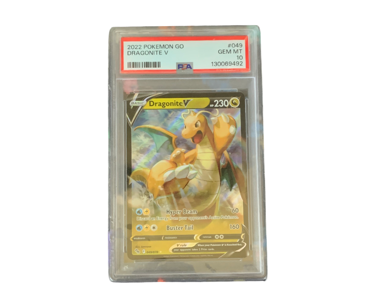 Dragonite V - 2022 Pokemon GO - PSA 10