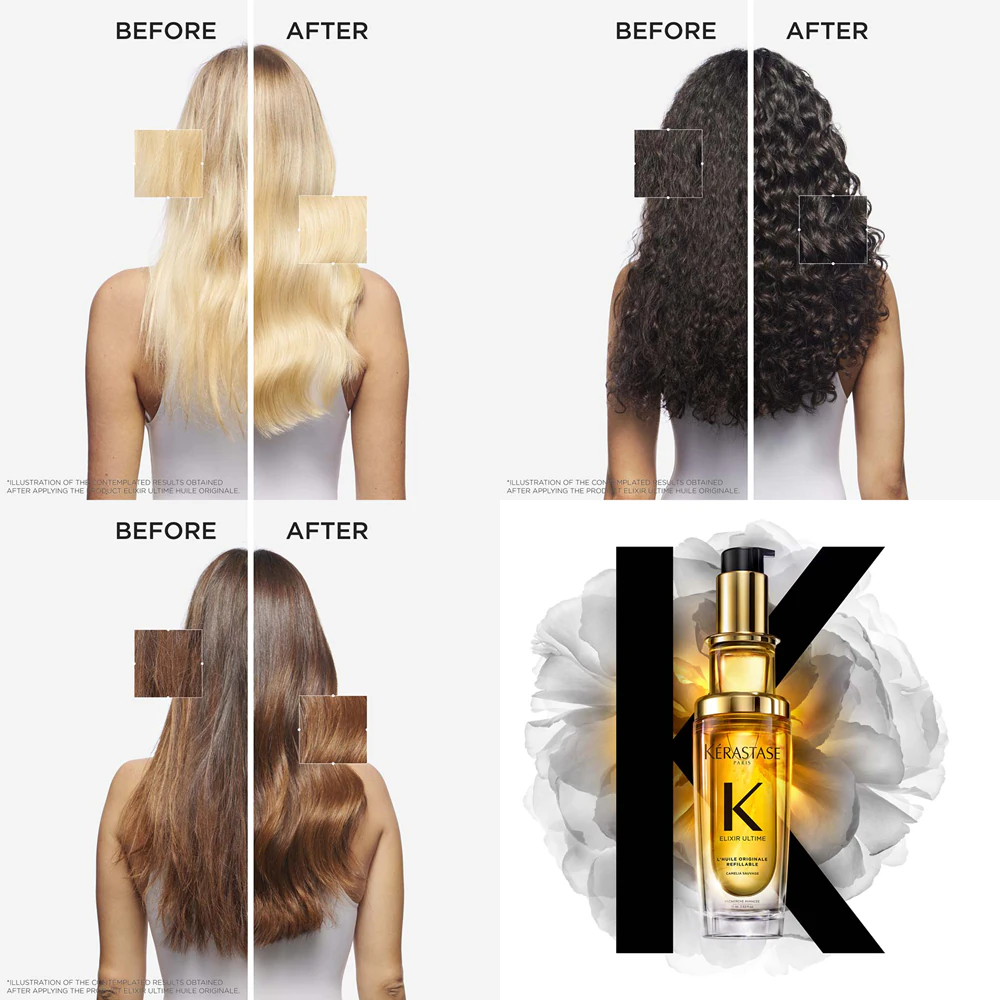 Kérastase Elixir Ultime Huile Originale huile chev — vue 5
