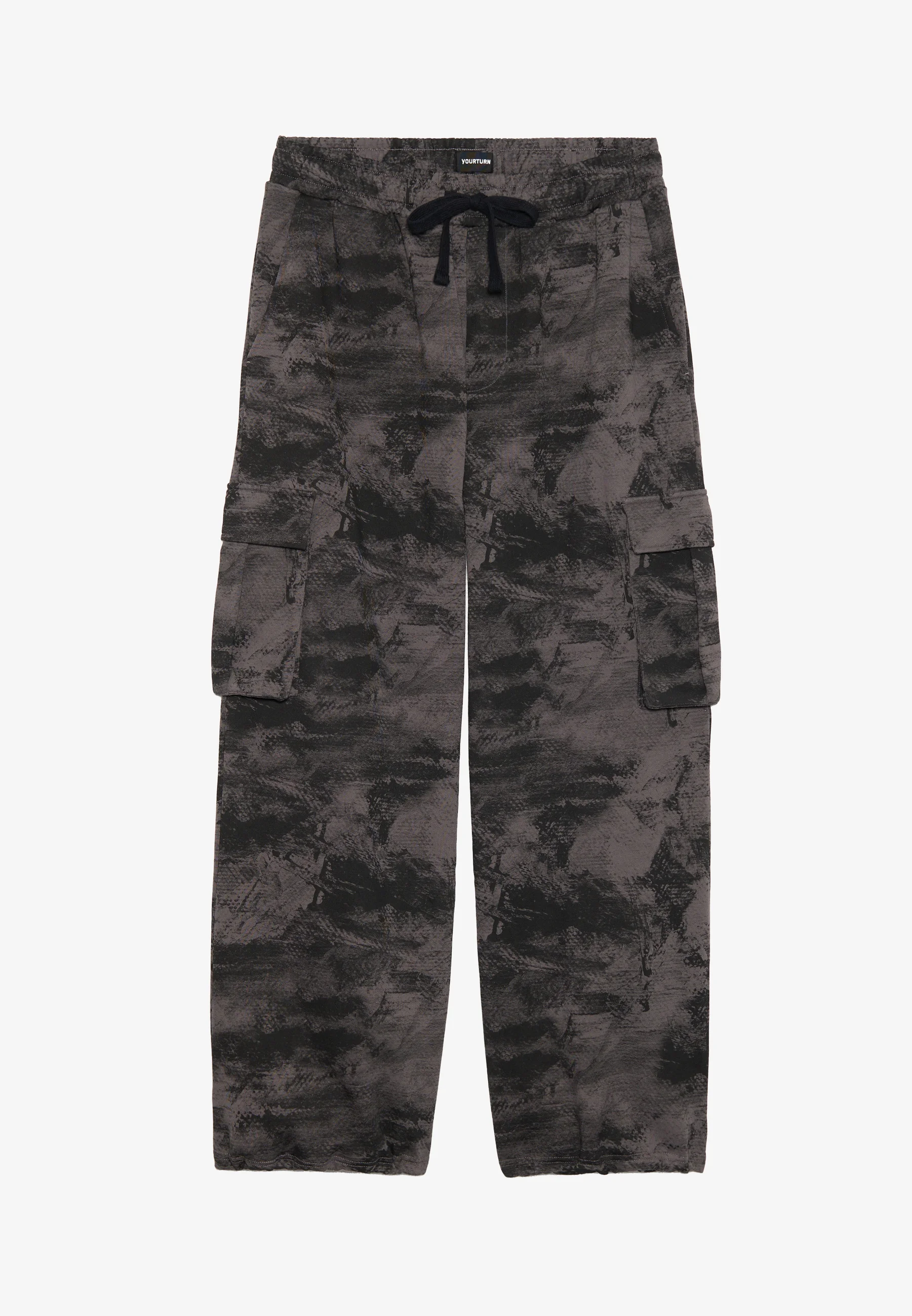 YOURTURN UNISEX - Pantalon cargo - grey