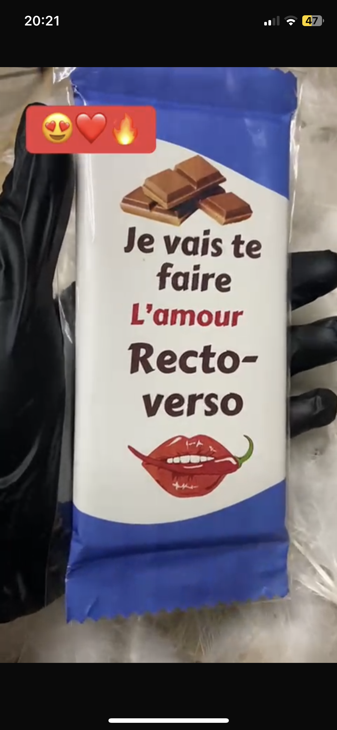 Chocolat aphrodisiaque 