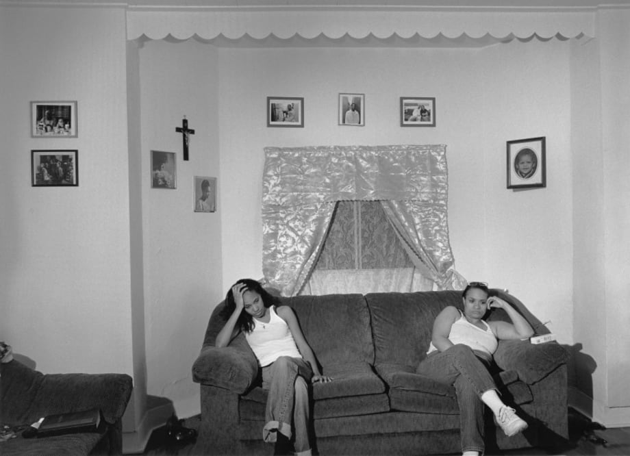 Latoya Ruby Frazier Mom And Me On Her Couch 2010