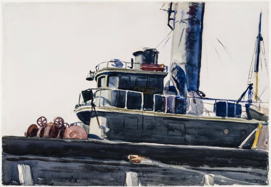 Edward Hopper Beam Trawler The Seal 1900