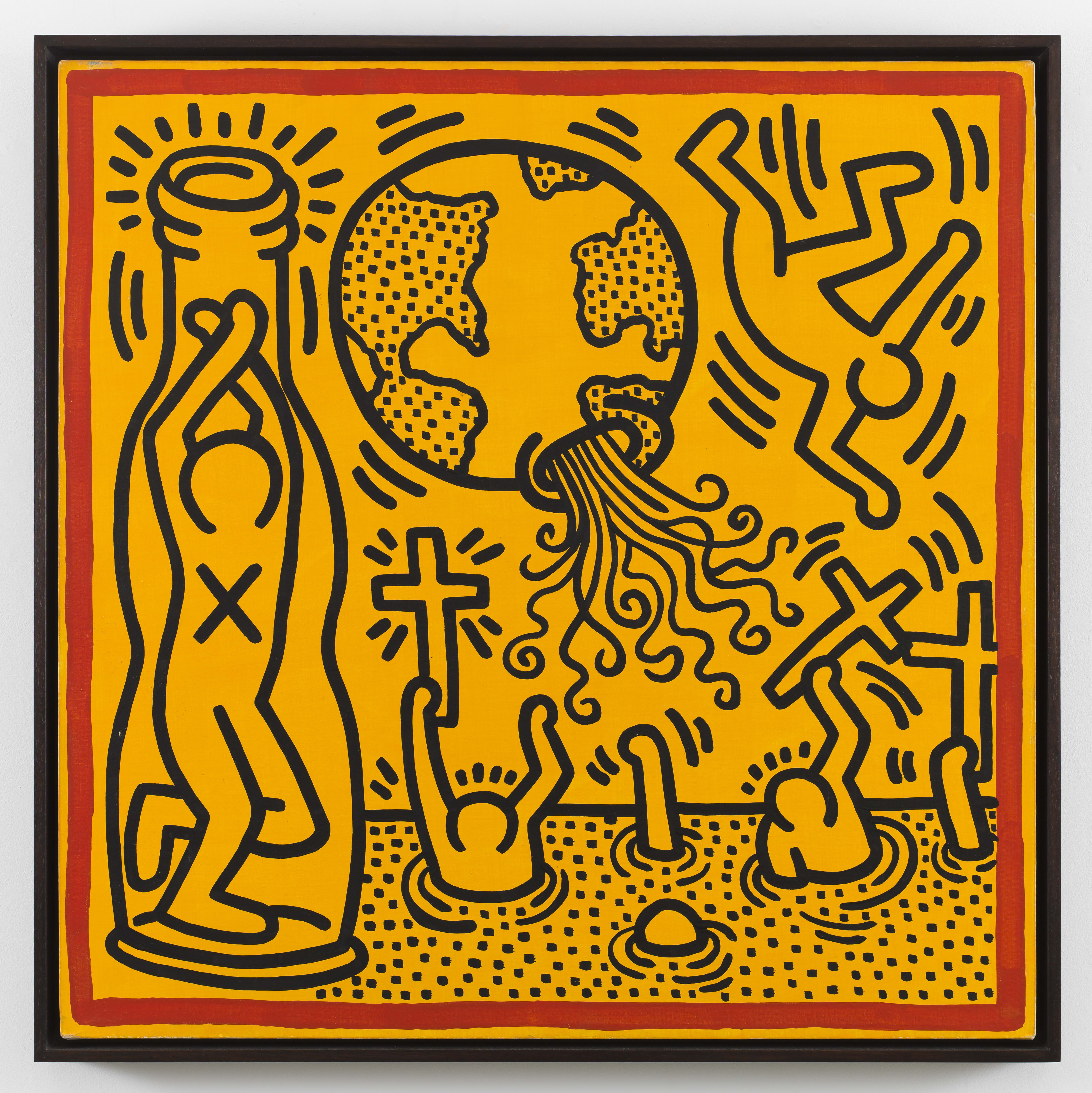 Keith Haring Untitled Art Basel