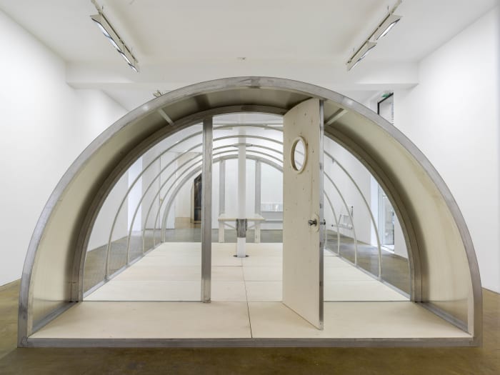 Oscar Tuazon Quonset Tent 2016