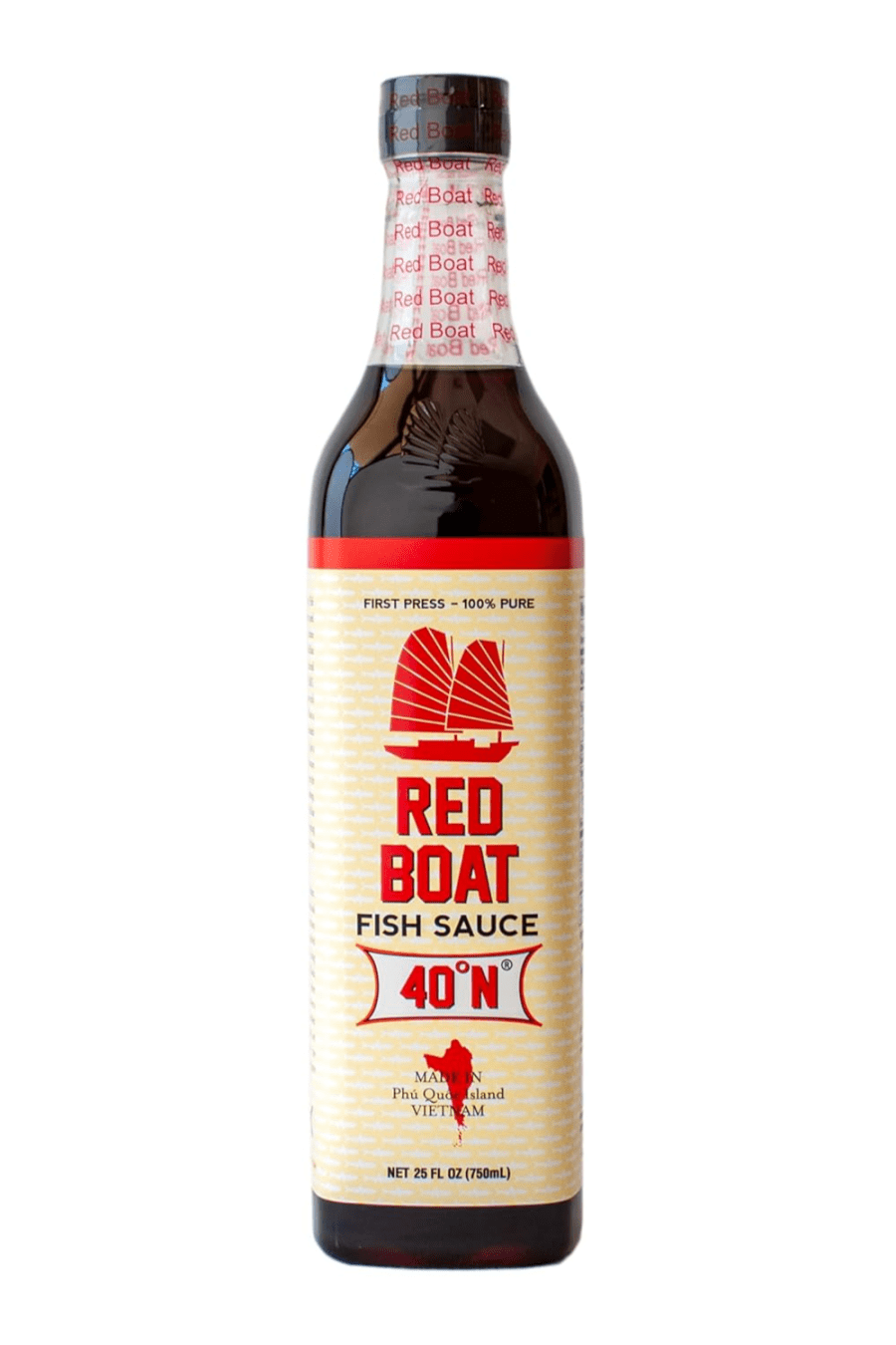 Red Boat Fish Sauce - Premium 40N Fish Sauce