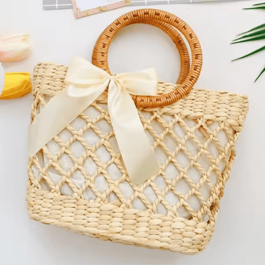 Water Hyacinth Tote Bag