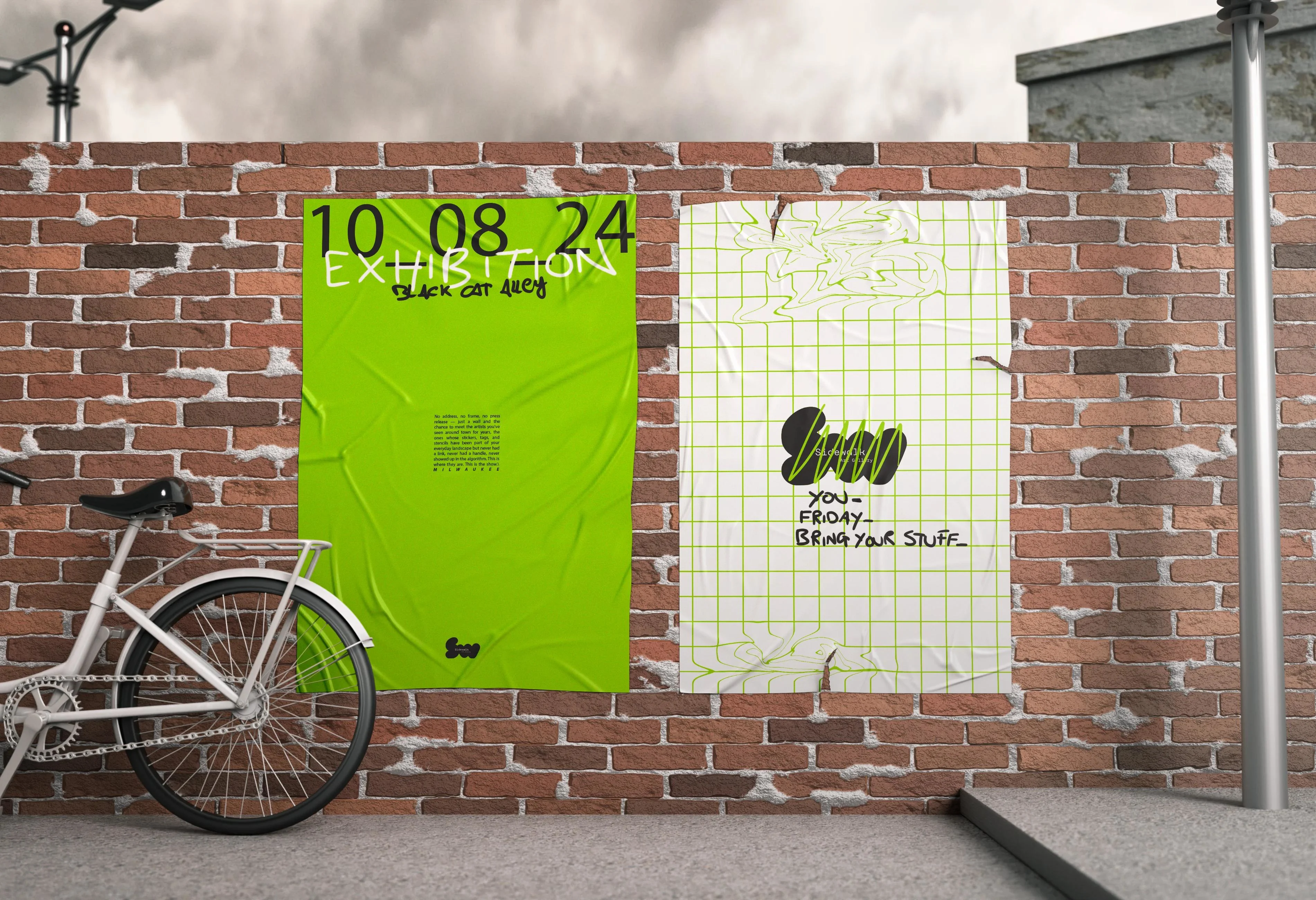 Sidewalk Art Gallery