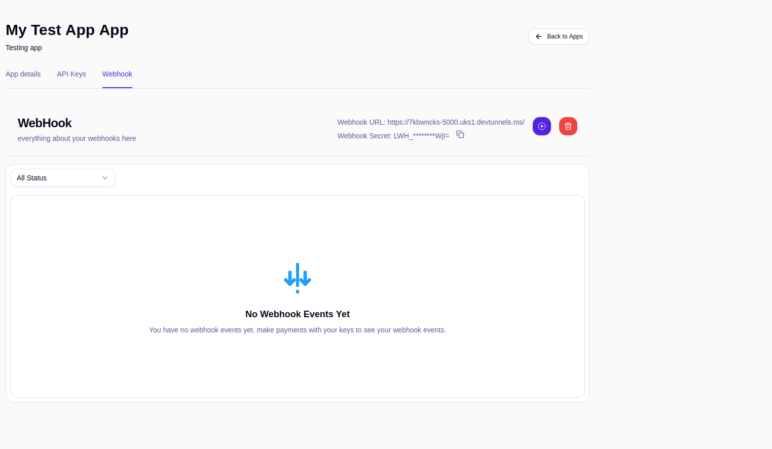 Test Webhook