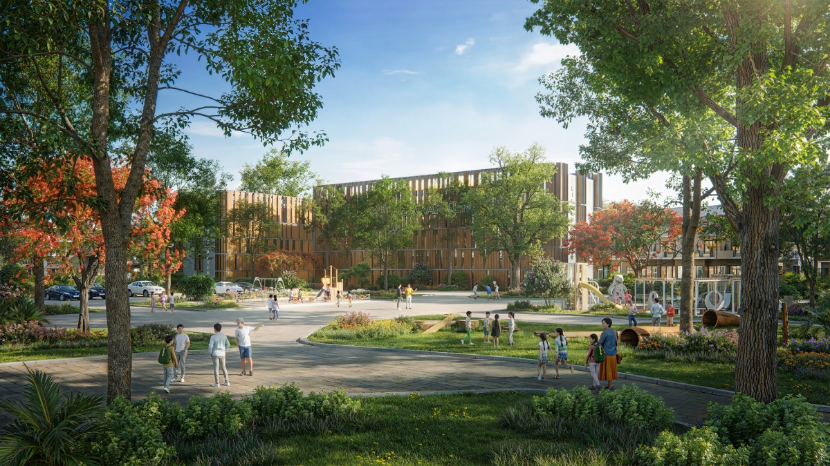Ecopark ra mắt Rừng Phượng – đáp ứng nhu cầu của nhiều gia đình có con nhỏ trong độ tuổi đến trường