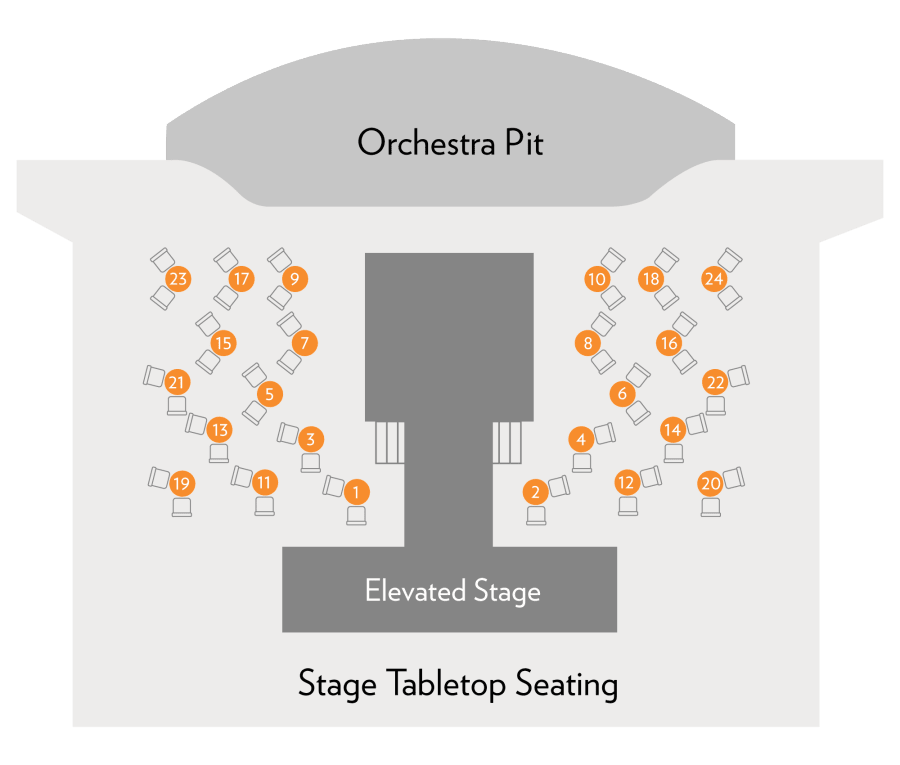 VIP Cirque Alice Seating Chart 