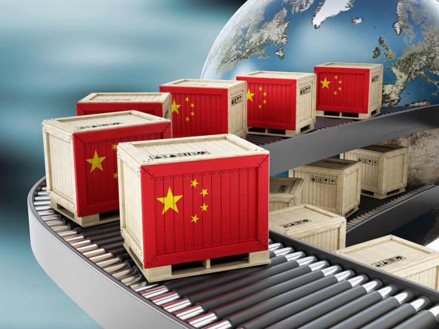 Frachtkisten aus China