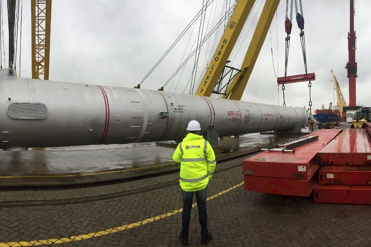 Project Logistics operations representing Crane Worldwide Logistics service capabilities