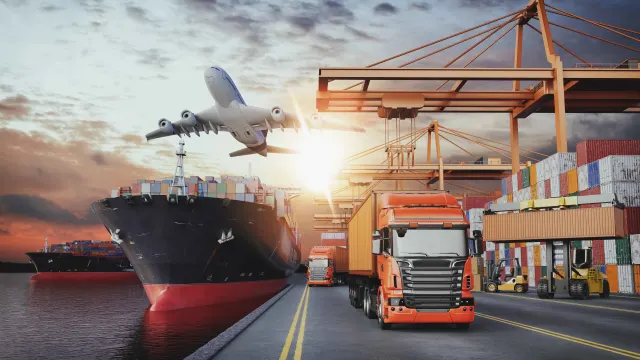 Roosendaal, The Netherlands skyline and logistics gateway
