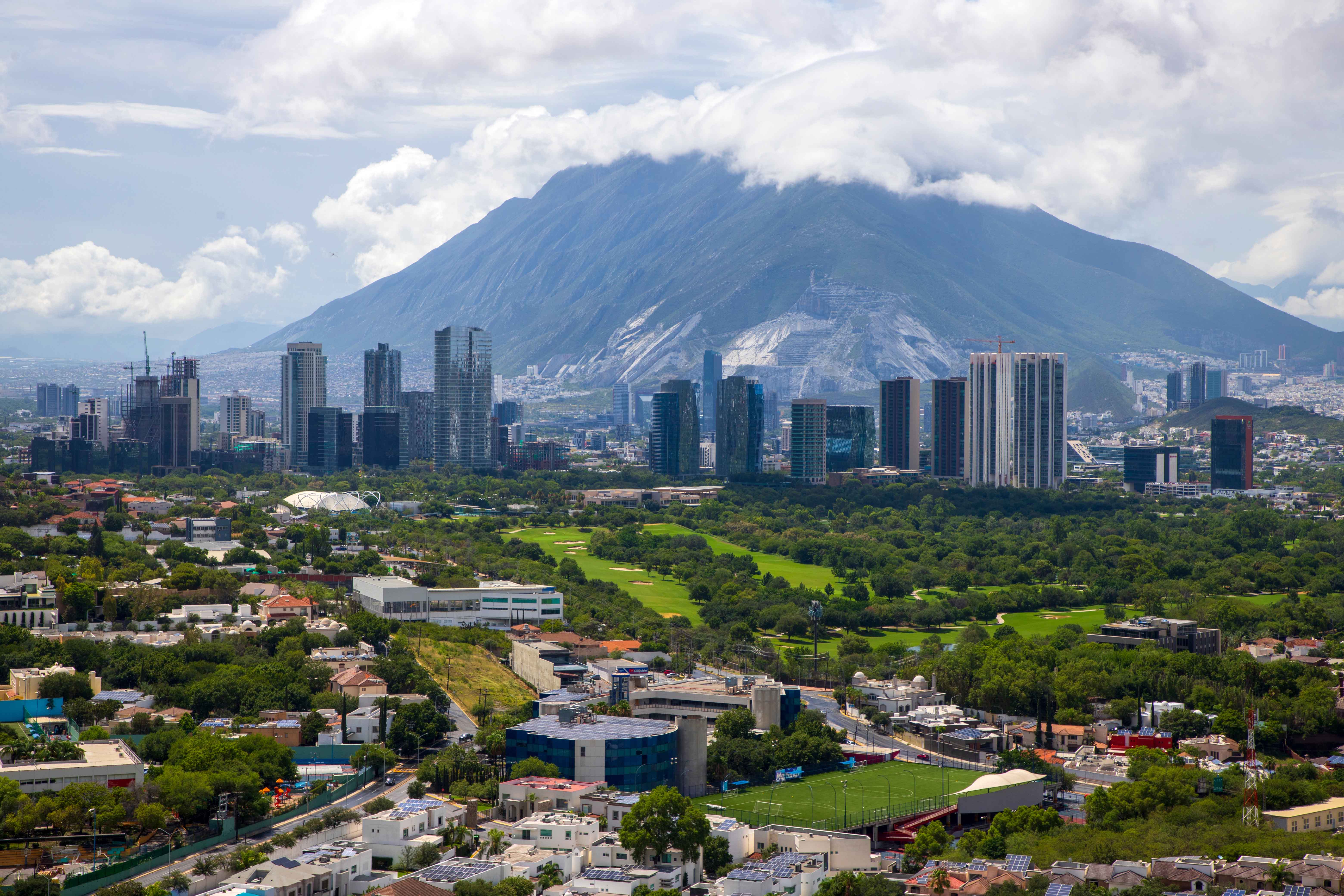 Monterrey 3PL Global Logistics, lo skyline del Messico e il polo logistico