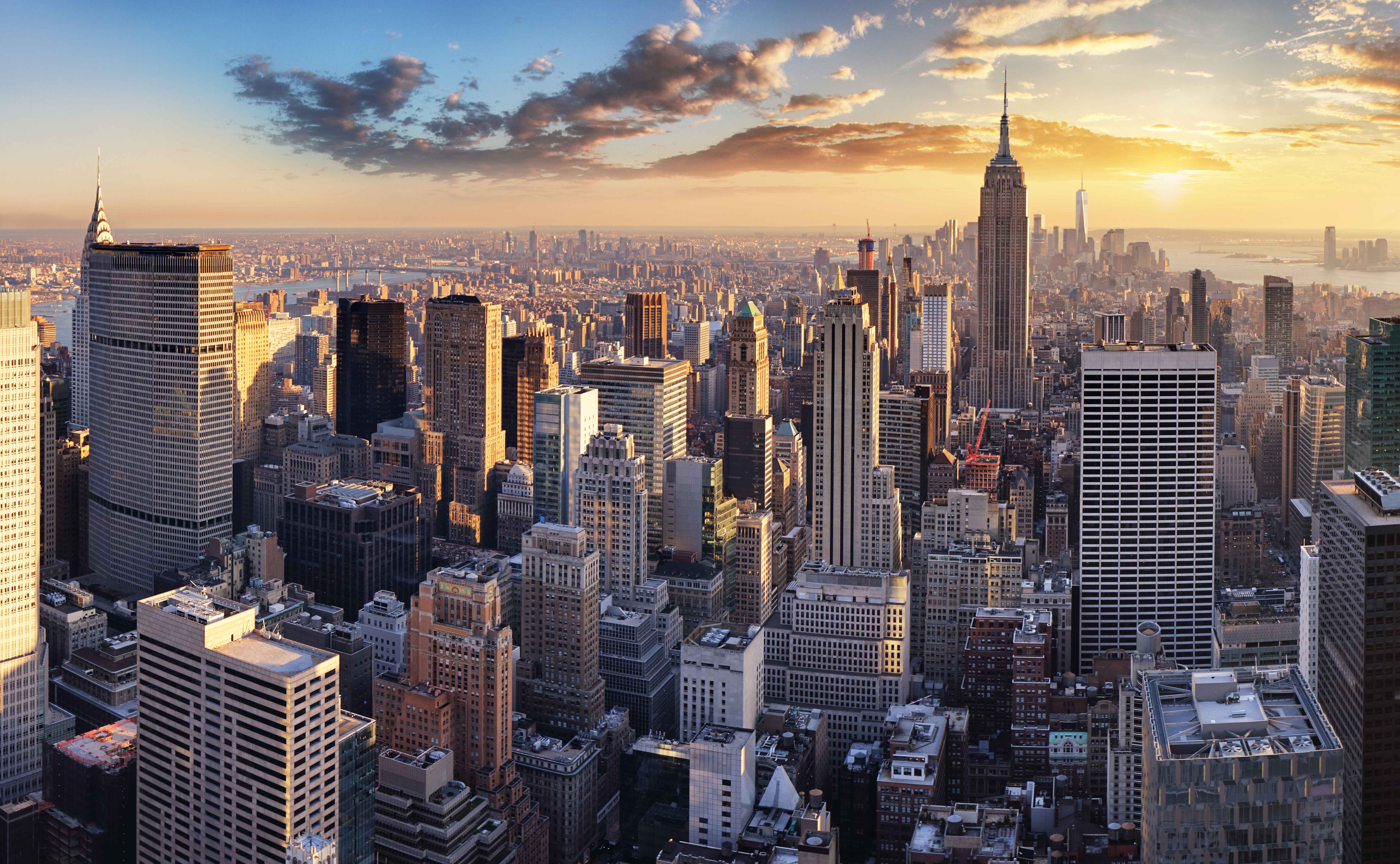 New York, Stati Uniti: skyline e snodo logistico