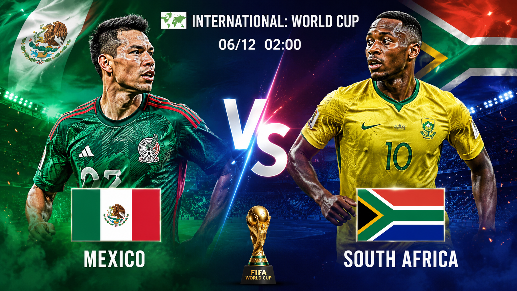 Mexico vs South Africa – World Cup Clash Set to Ignite the Global Stage cover