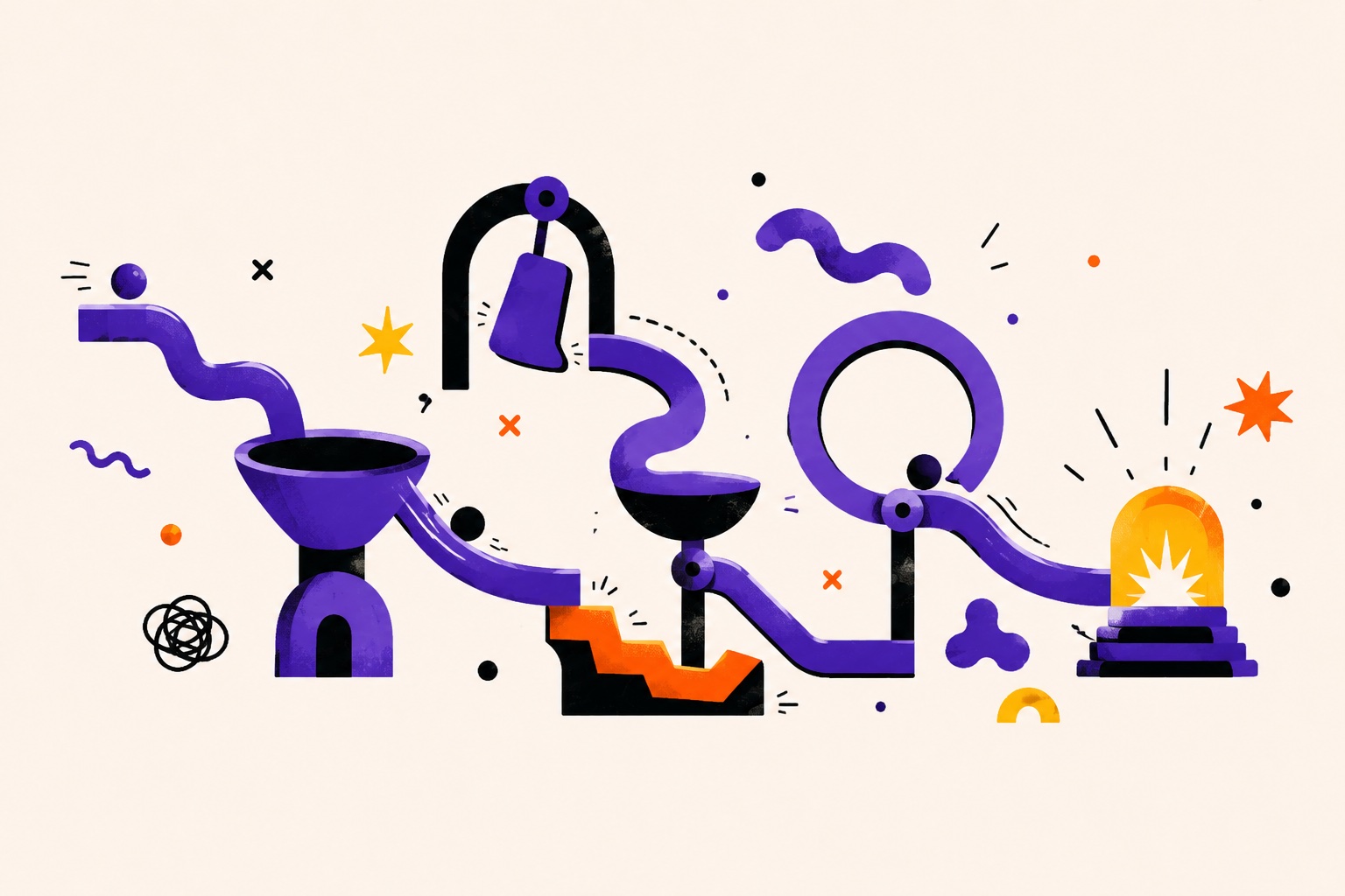 Job Search Marble Run