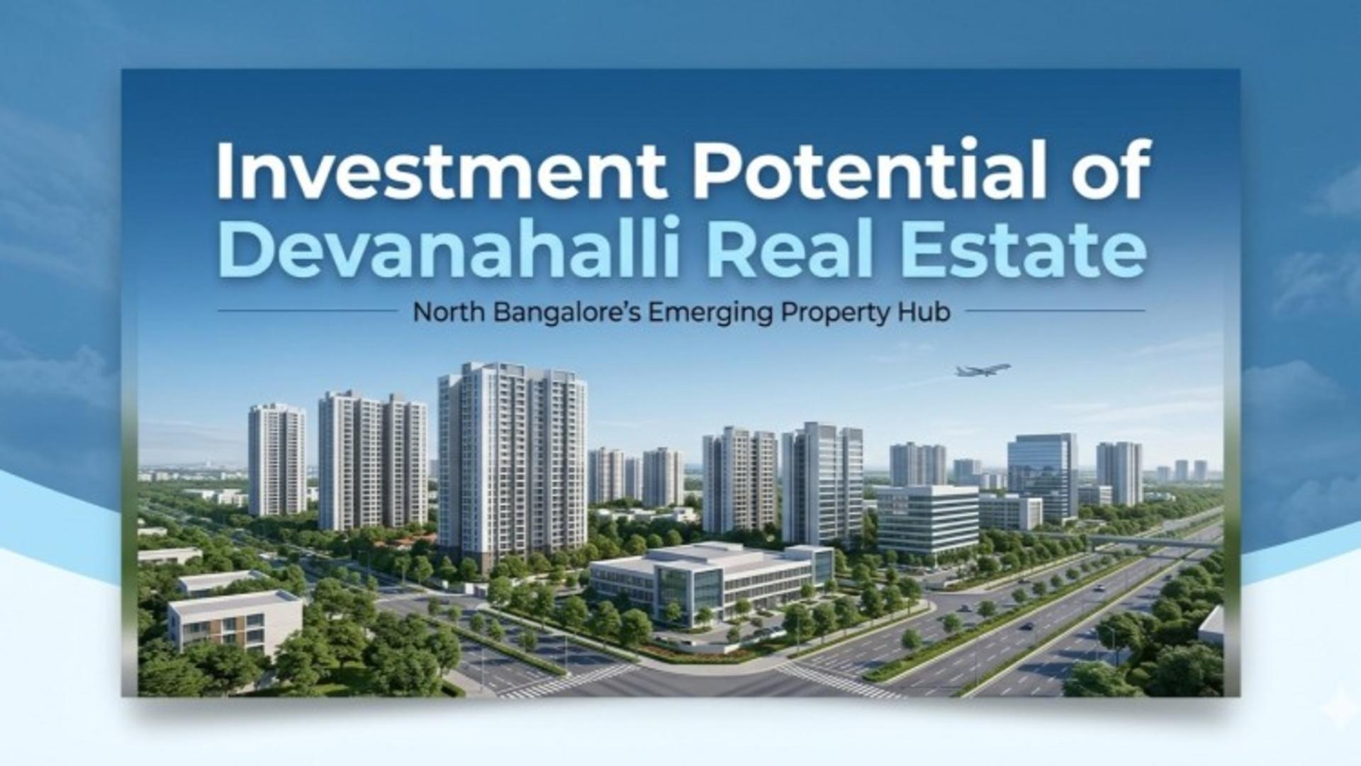 Investment Potential of Devanahalli Real Estate