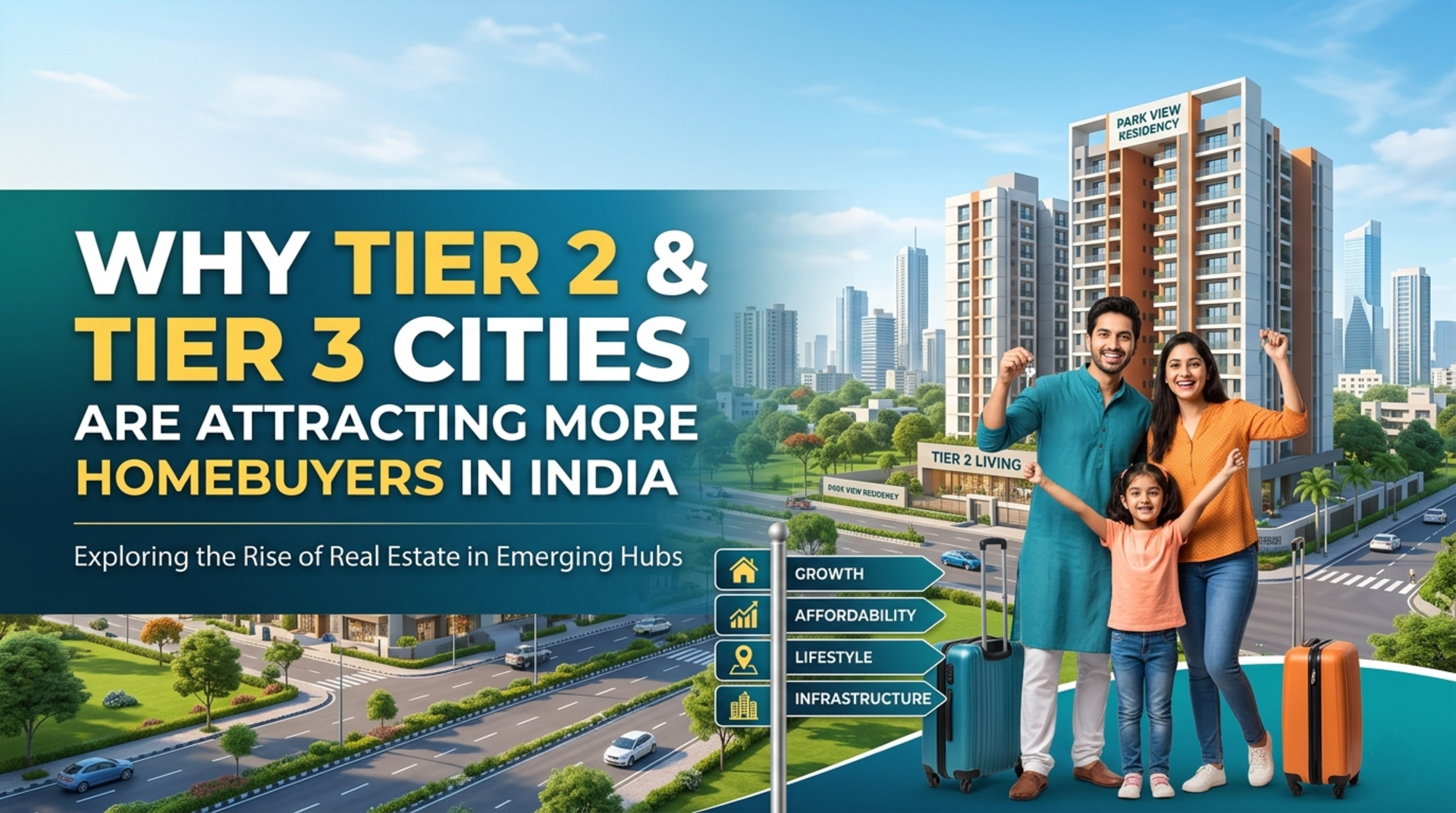 Why Tier 2 and Tier 3 Cities Are Attracting More Homebuyers in India