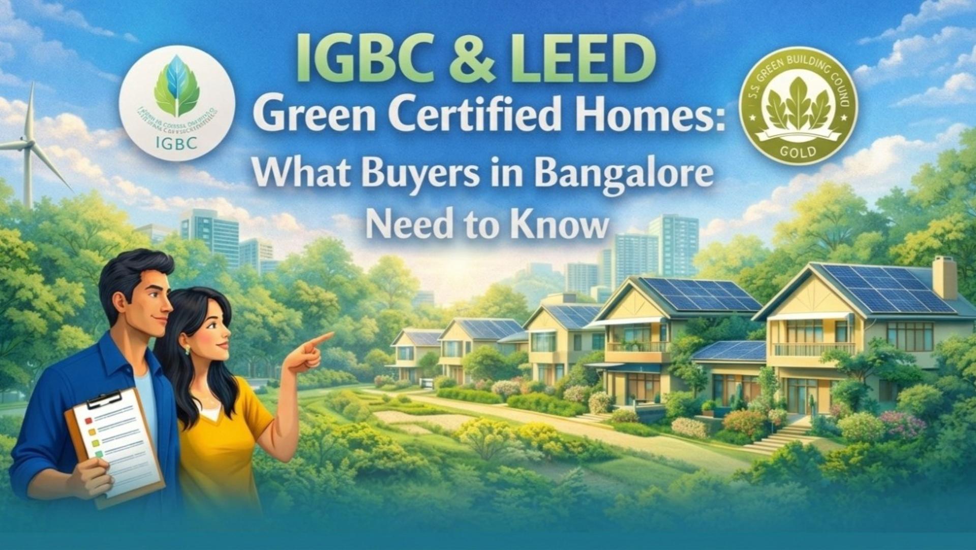 IGBC & LEED Green Homes in Bangalore