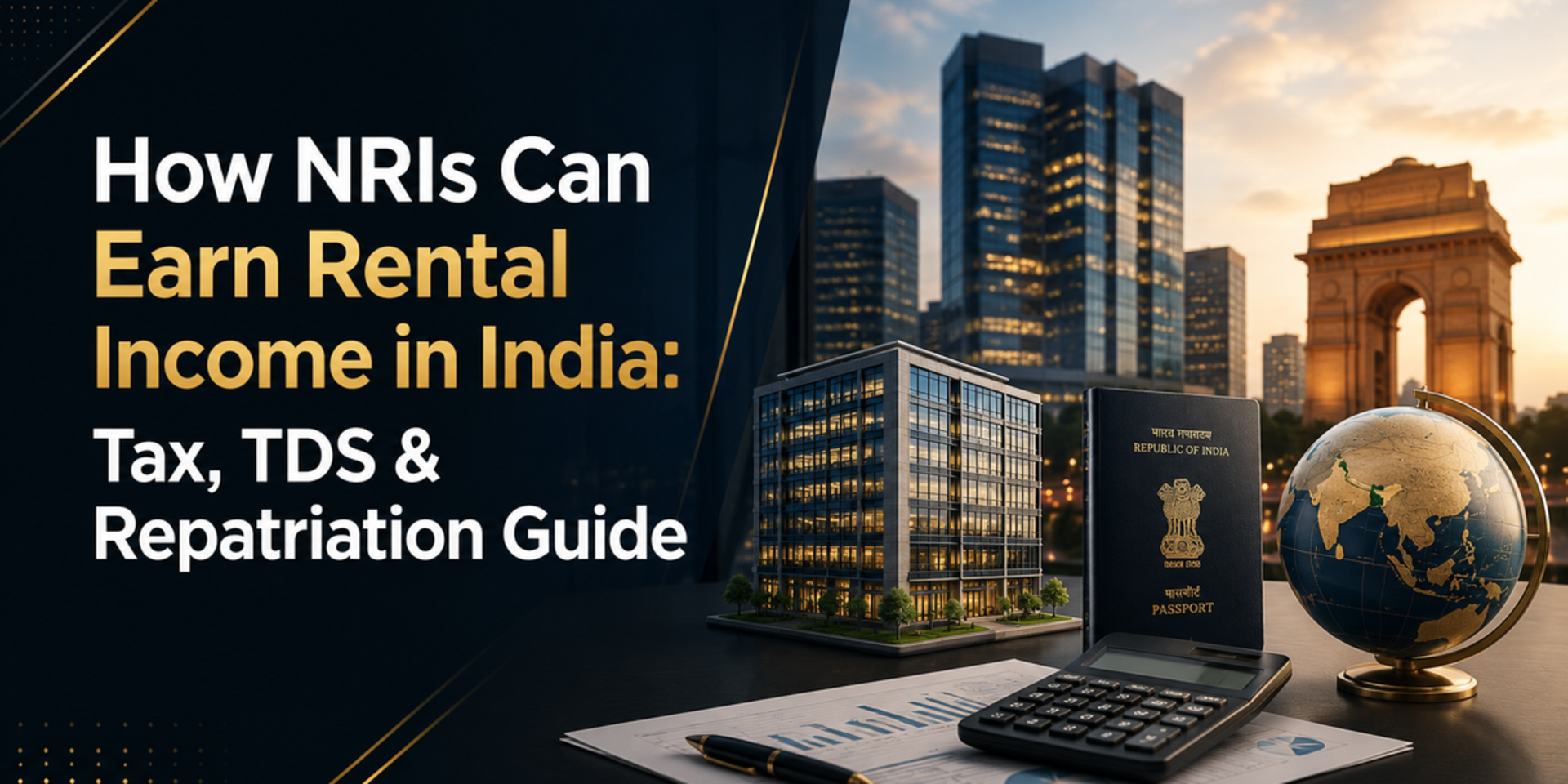 How NRIs Can Earn Rental Income in India: Tax,TDS & Repatriation Guide