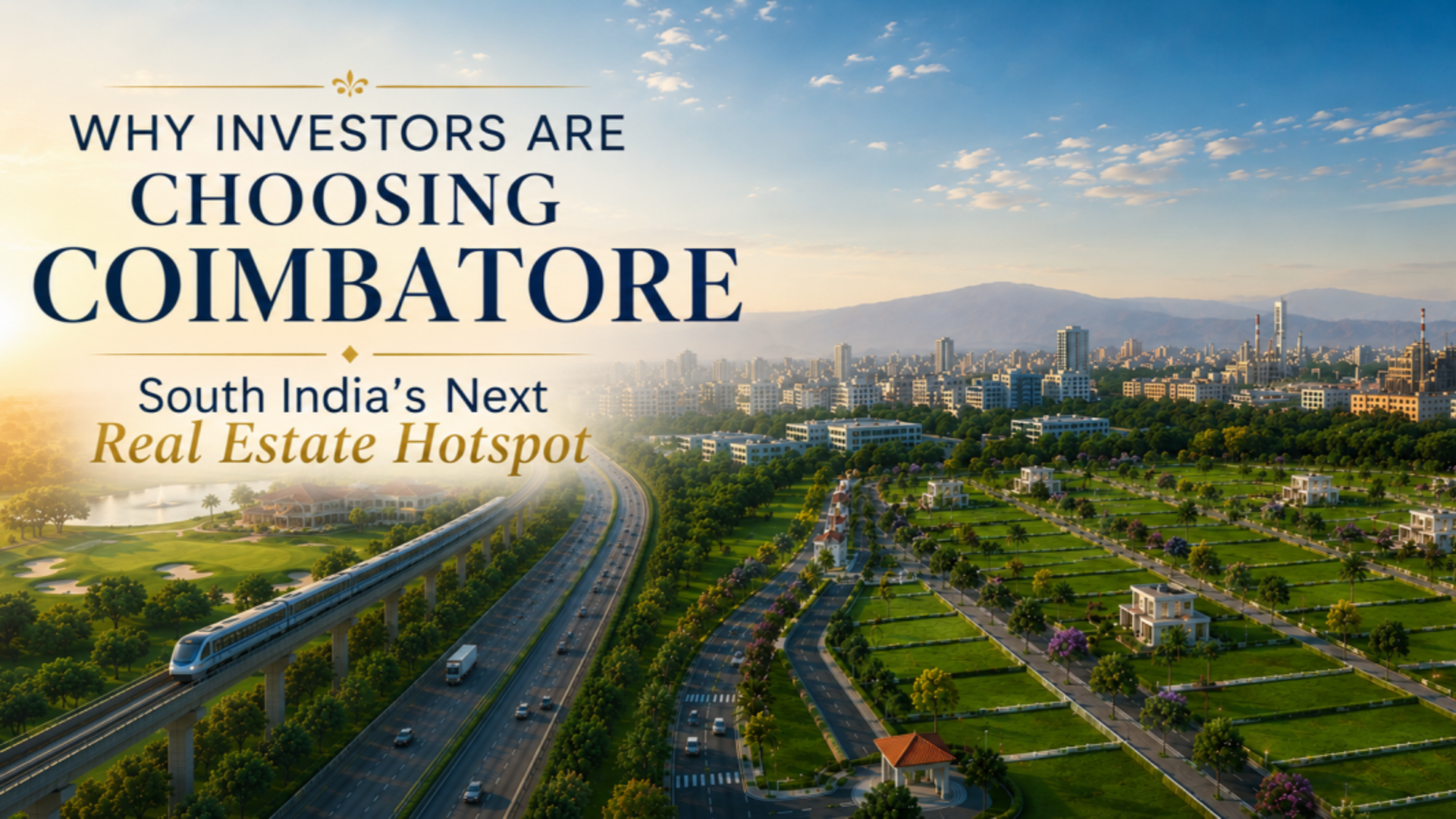 Why Coimbatore Is Emerging as South India's Next Real Estate Investment Destination