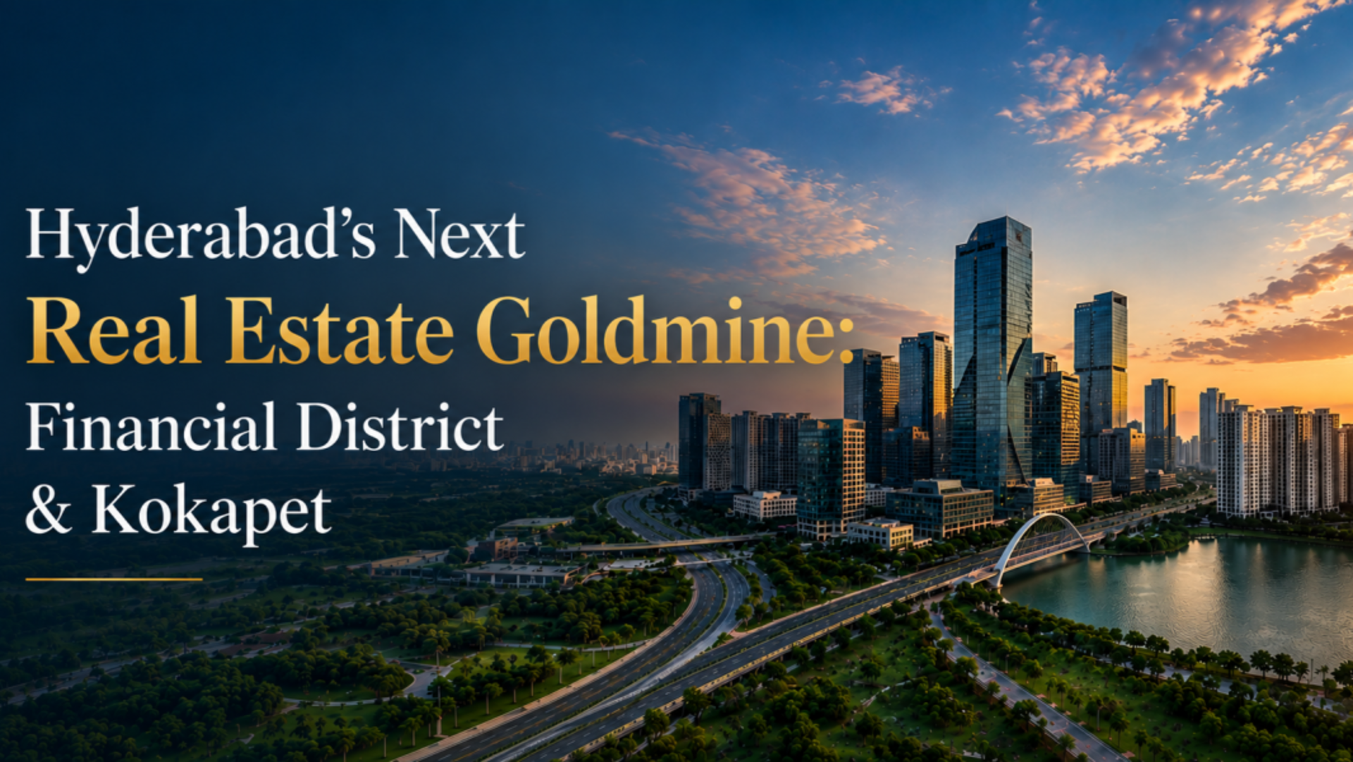 Hyderabad's Next Real Estate Goldmine: Financial District & Kokapet
