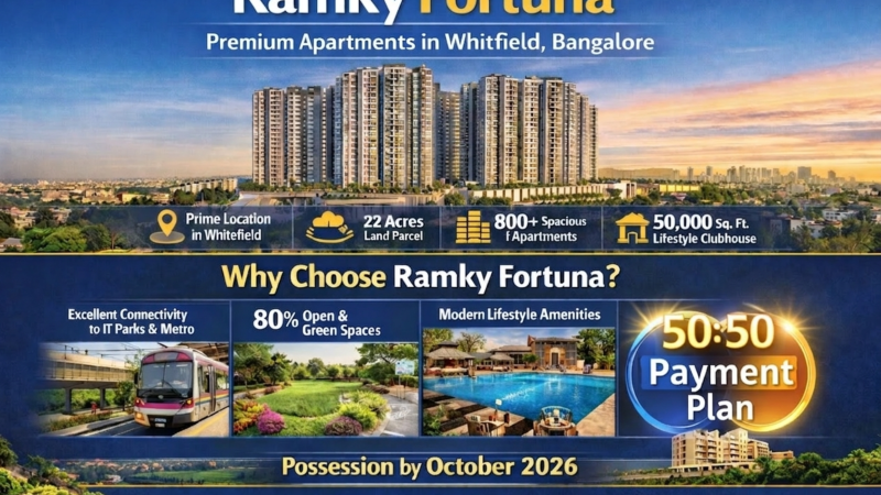 Ramky Fortuna: Ready-to-Move Premium Apartments in Whitefield