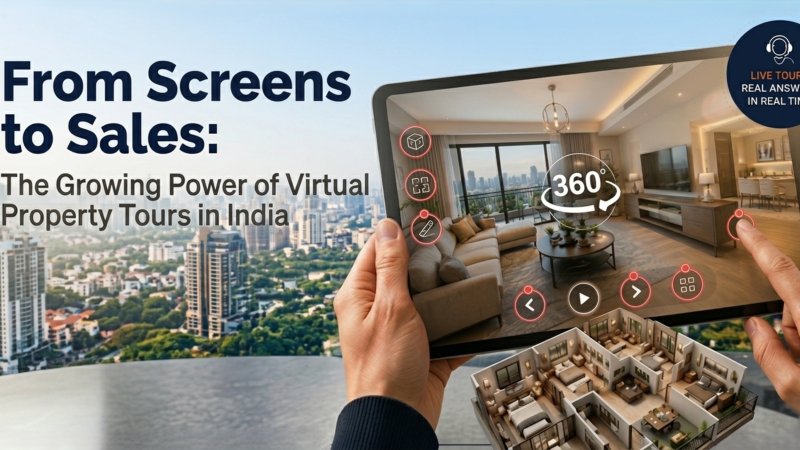 From Screens to Sales : The Growing Power of Virtual Property Tours in India