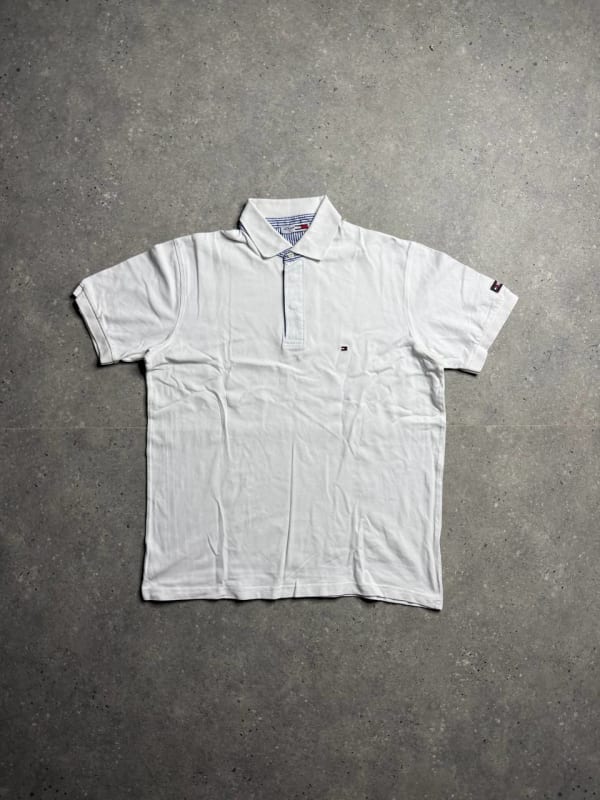 TOMMY HILFIGER WHITE POLO