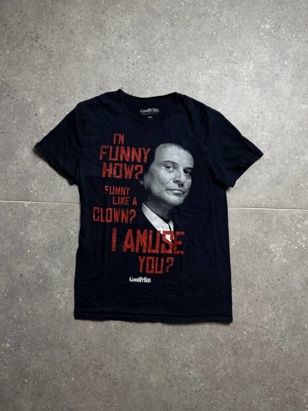 GOODFELLAS TOMMY DEVITO BLACK GRAPHIC TEE