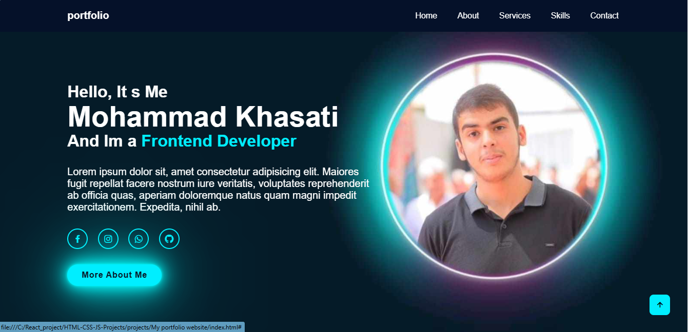 Clean Portfolio Template