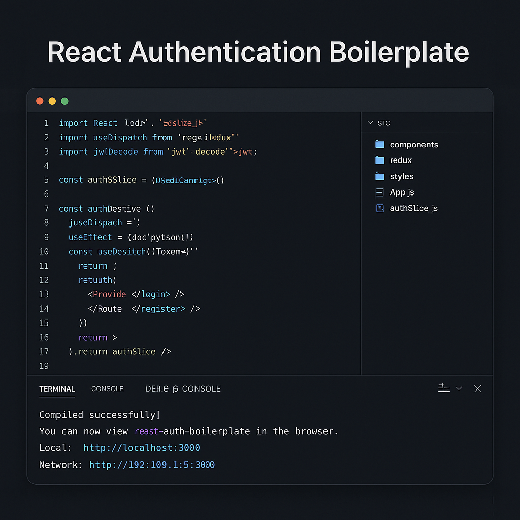 React Authentication Boilerplate