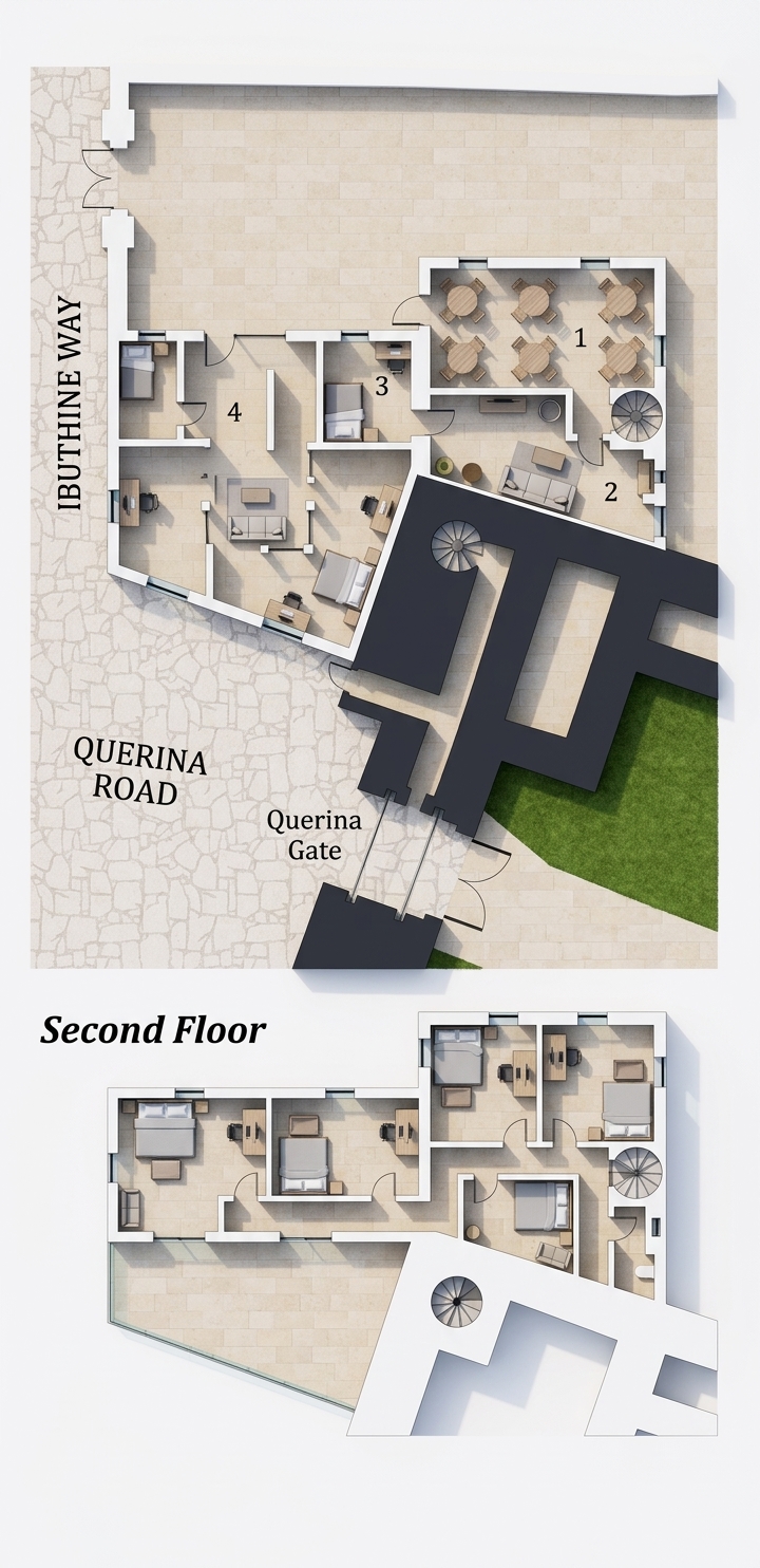 Modern 3D Floor Plan — AI render by MyHomeStyler