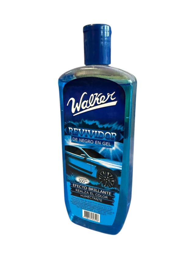 Revividor de negro en gel para ruedas y paragolpes
