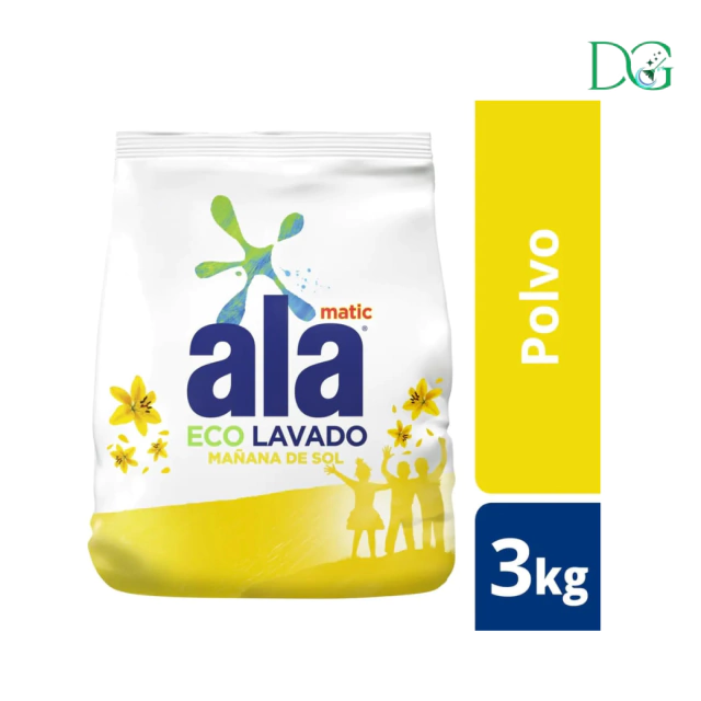 Jabon en polvo Ala ecolavado (mañana de sol) 3kg