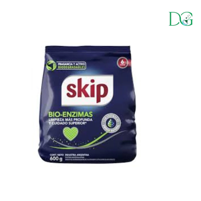 Jabon en polvo skip bioenzimas